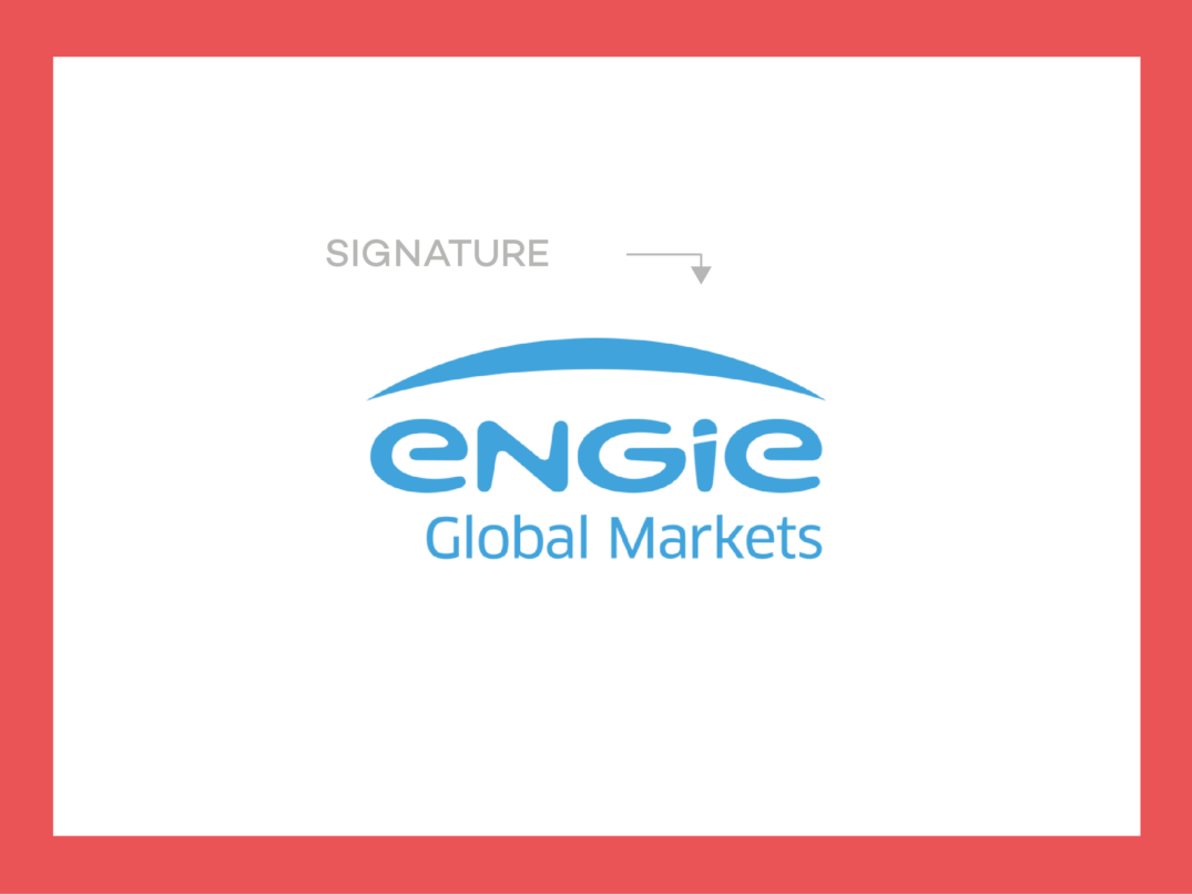 Signature pour Engie global market, site vitrine agence wordpress