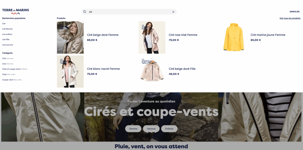intégration moteur de recherche algolia