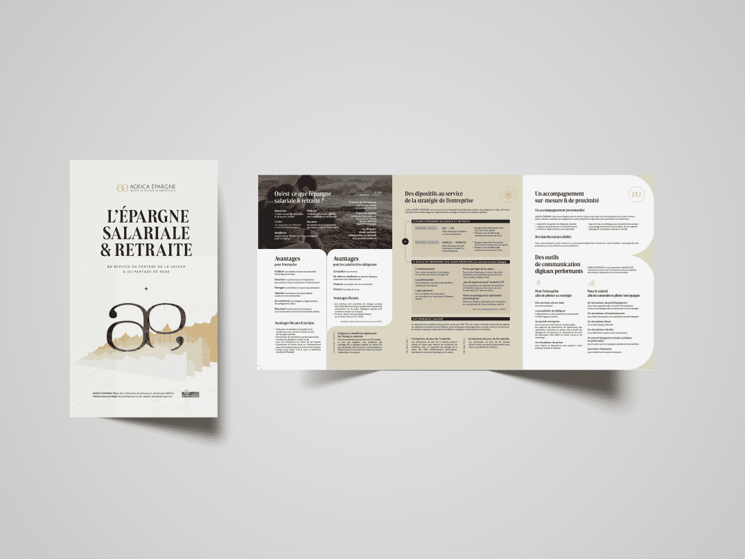 agrica épargne plaquette commerciale