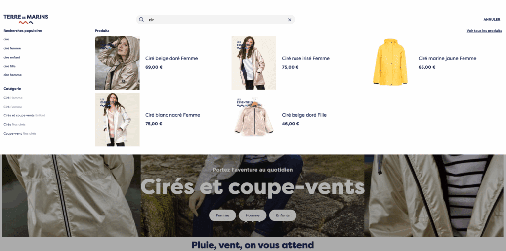 intégration moteur de recherche algolia