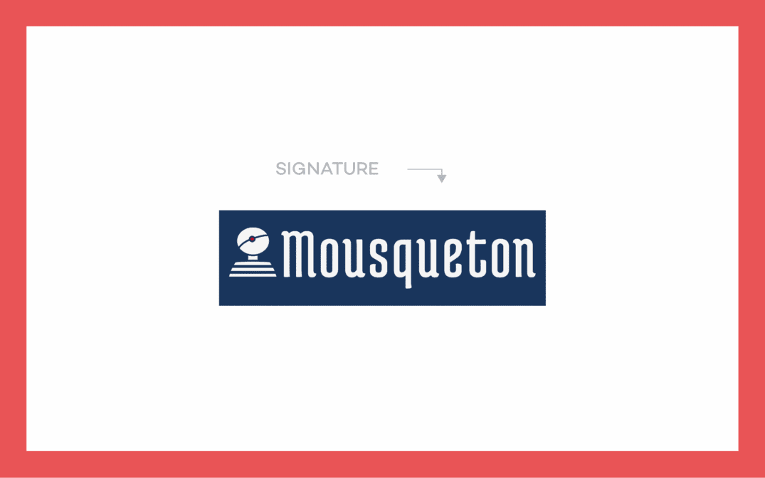 Mousqueton signature du projet tunnel d'achat